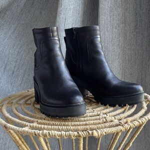 Zodiac Black Ankle Booties